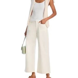Tommy Bahama women’s  sailor wide leg pant color Vanilla Ice size 12 NWT